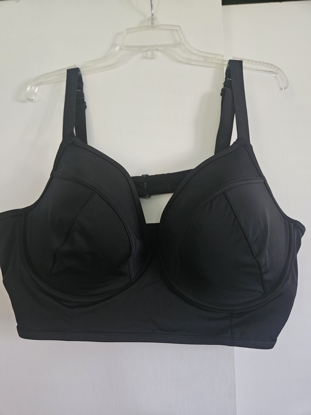Torrid Black Full-Coverage Wire Swim Bra - Women